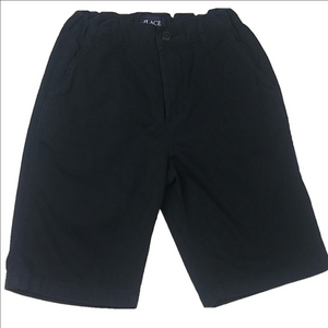 Children's Place Navy Blue Mid Rise adjustable Waist Bermuda Dress Uniform Short